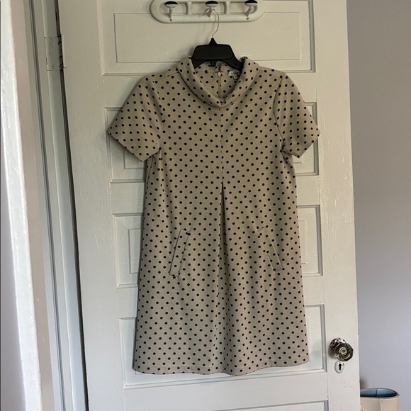 Tyler Boe Dresses & Skirts - Tyler Boe Black and Cream Polka Dot Dress
